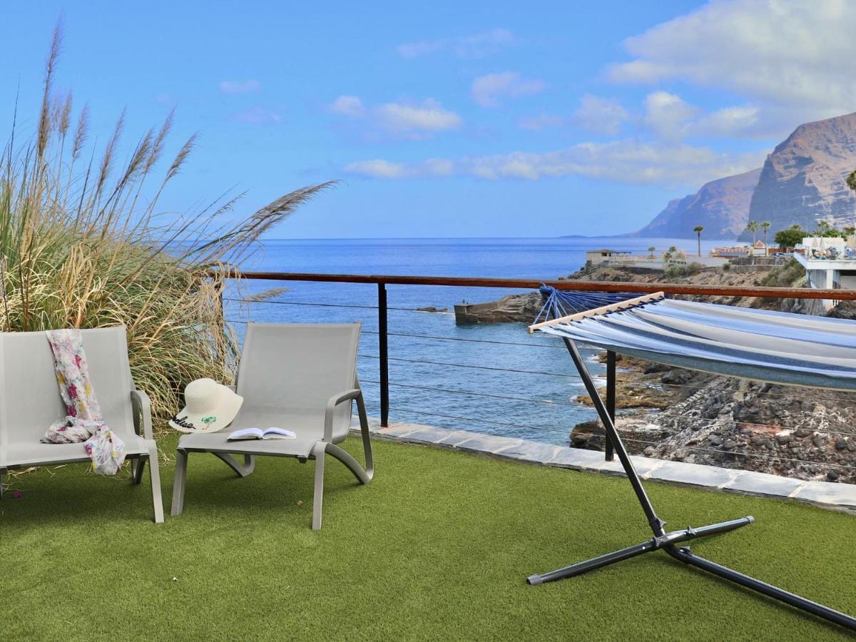 Panoramic Seaview Escape Villa Puerto de Santiago  Bagian luar foto