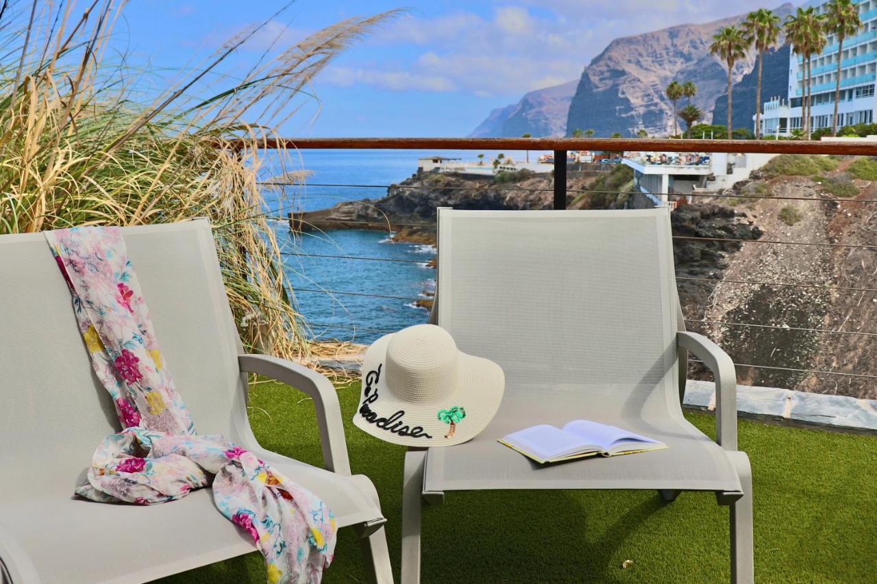 Panoramic Seaview Escape Villa Puerto de Santiago  Bagian luar foto