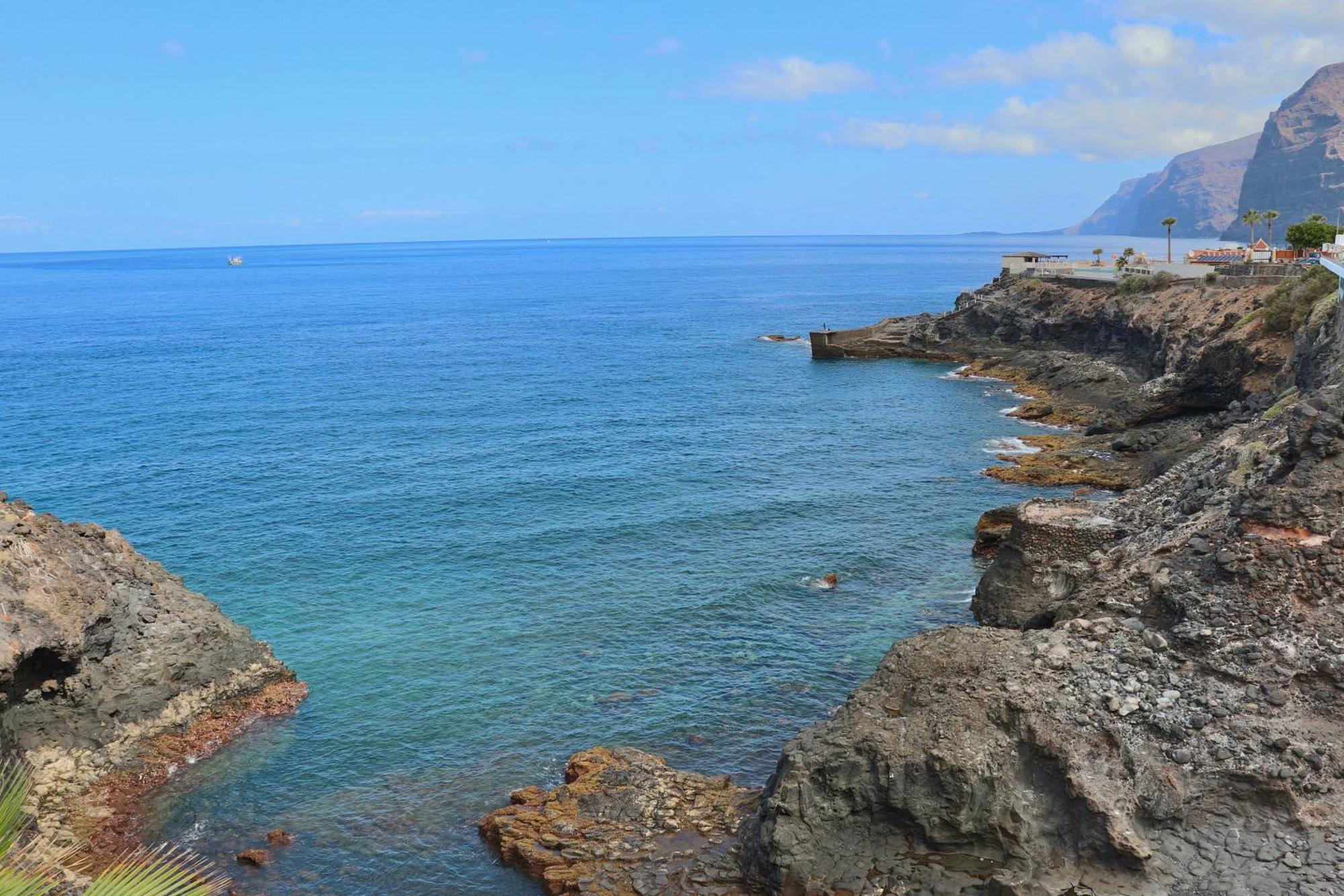 Panoramic Seaview Escape Villa Puerto de Santiago  Bagian luar foto